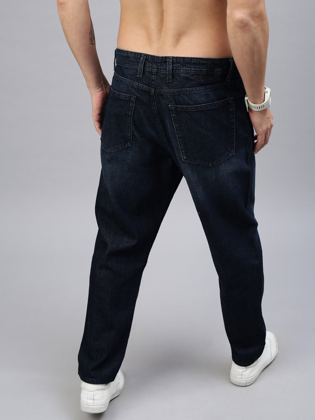 Vintage Blue Baggy Fit Jeans