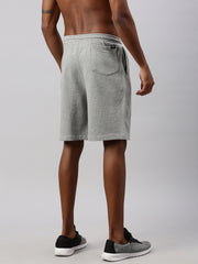 Gray Regular Fit Shorts For Men’s