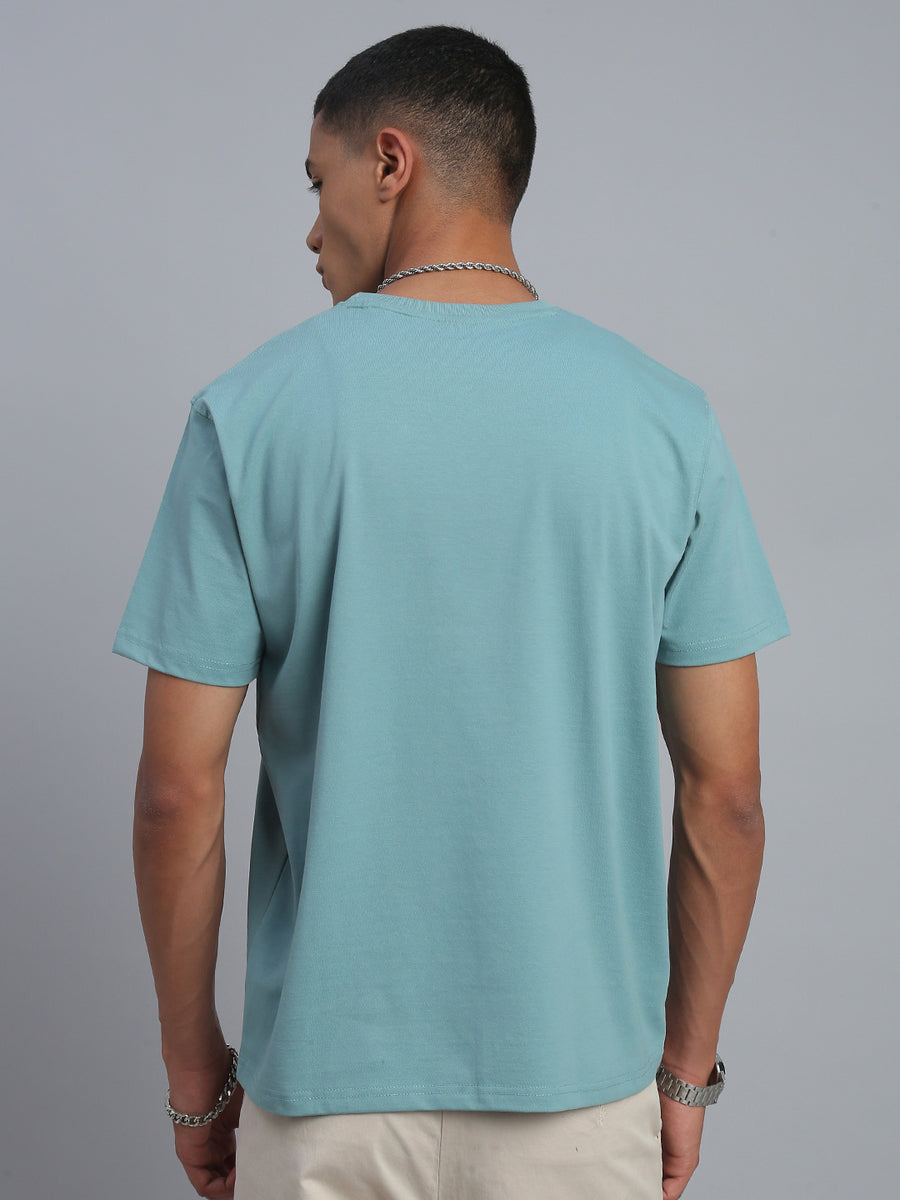Dusty Mint Polo Cotton T-Shirt