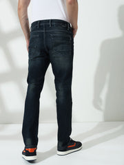 Blue Vintage  Slim Fit Stretchable Jeans