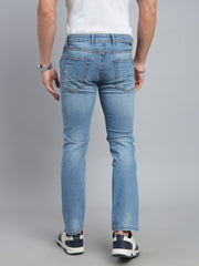 Light Blue Comfort Slim Fit Stretchable Jeans