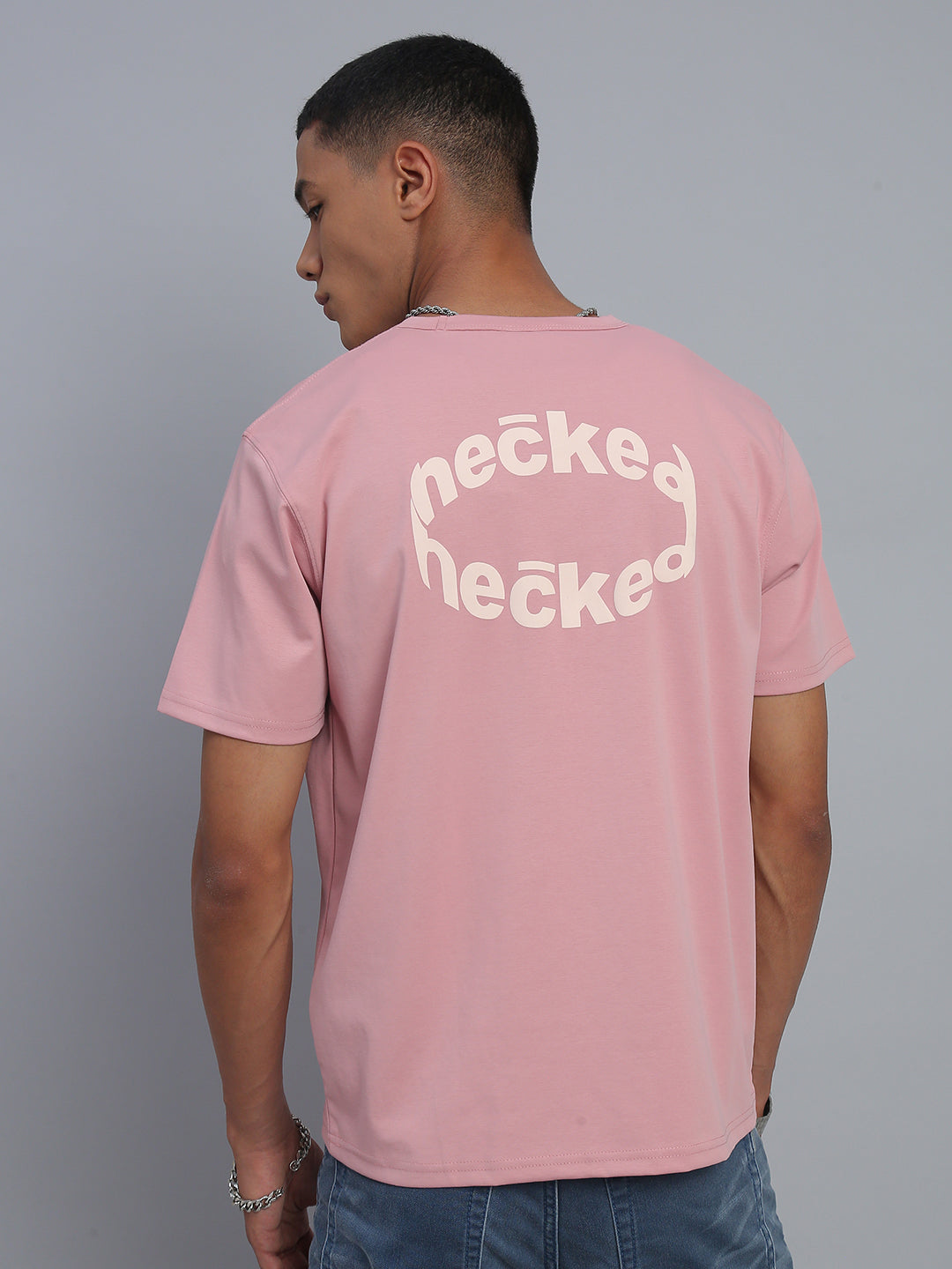 Blush Pink Polo Cotton T-Shirt