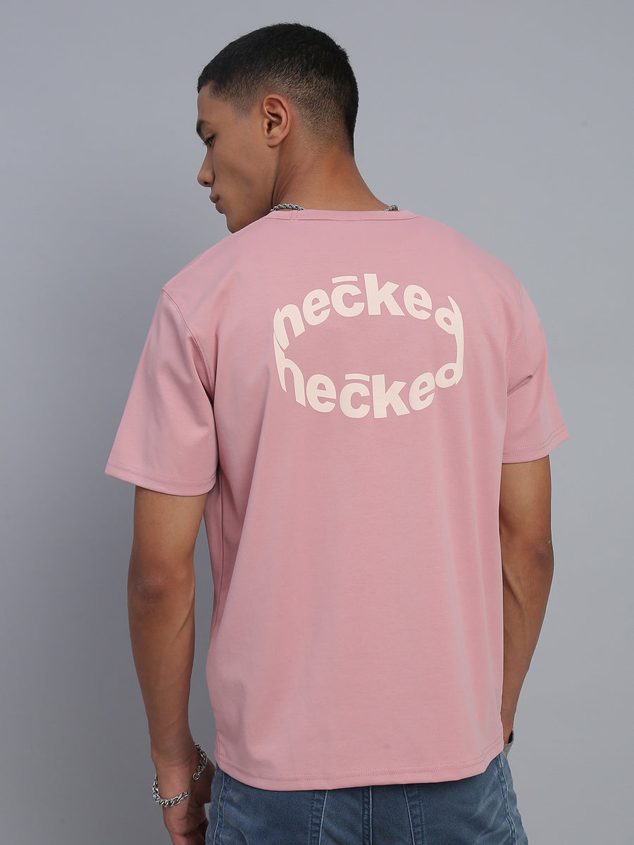 Blush Pink Polo Cotton T-Shirt