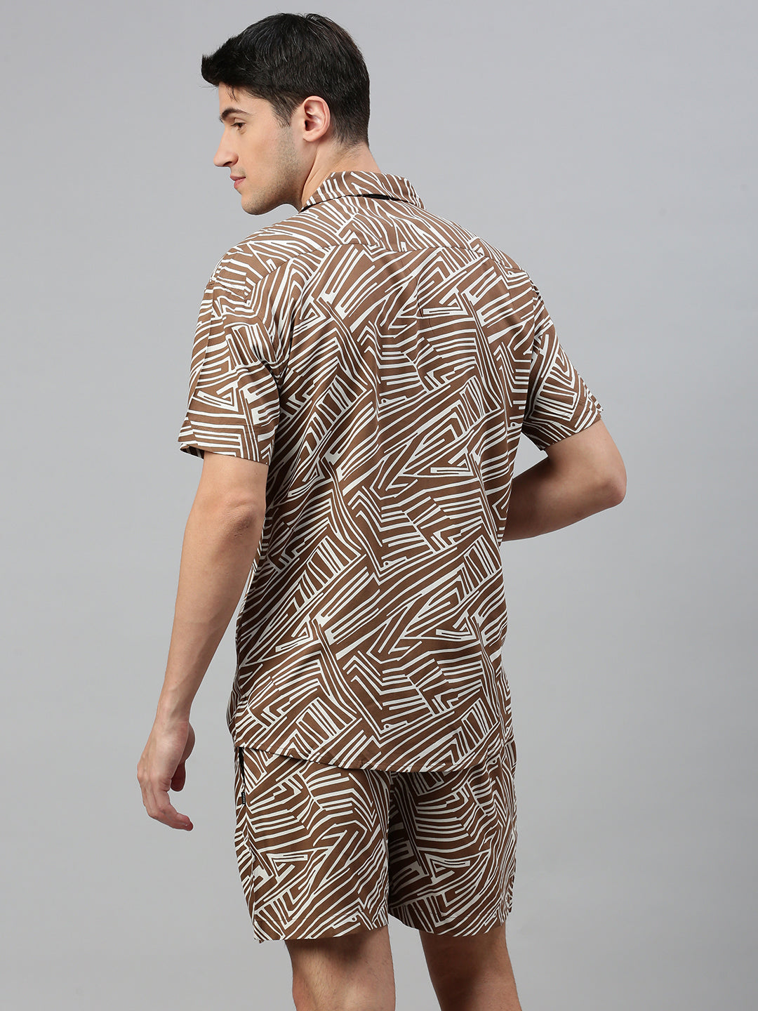 Printed Regular Fit Co-Ords For Men’s
