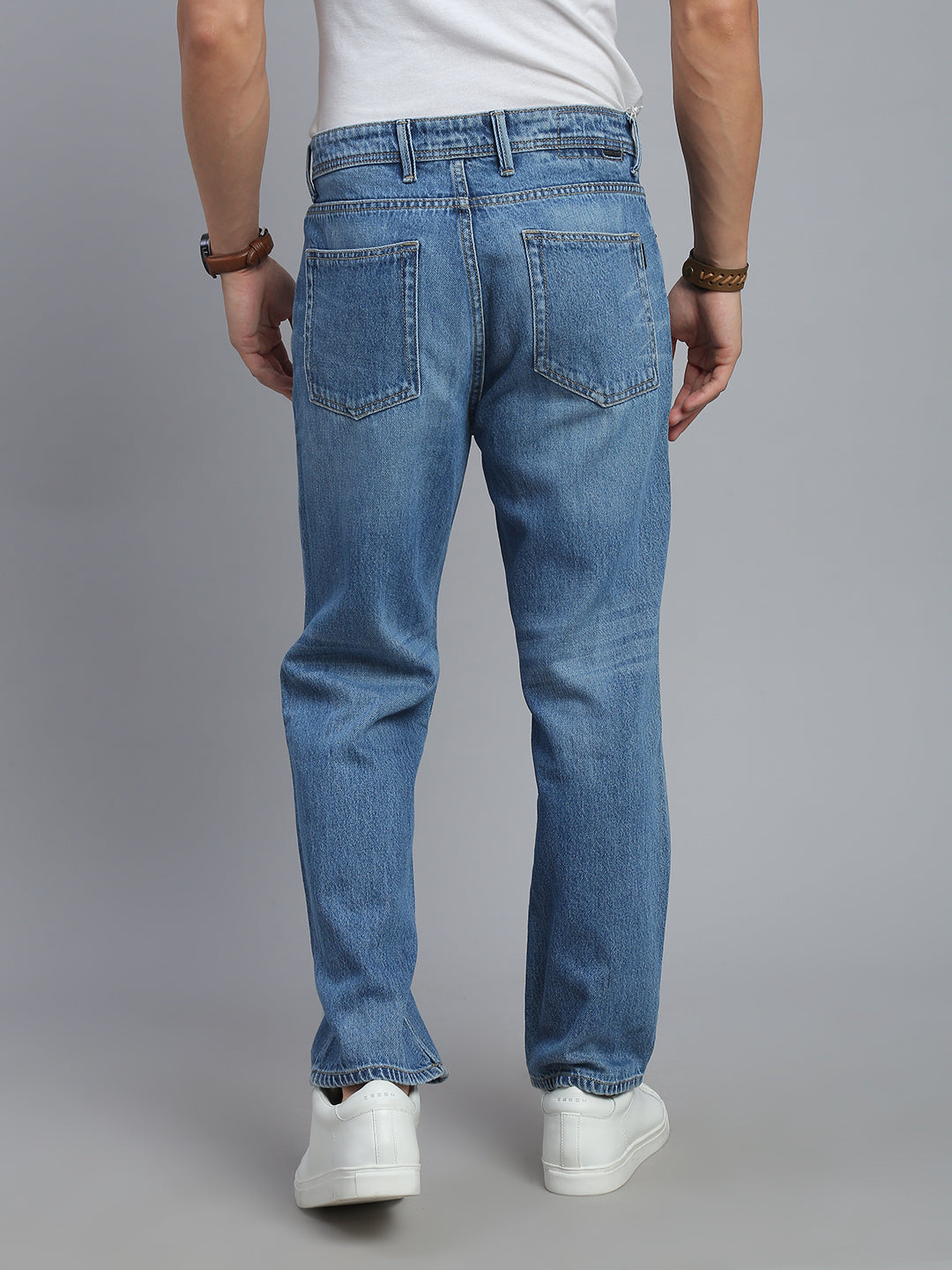 Blue Straight Fit Jeans