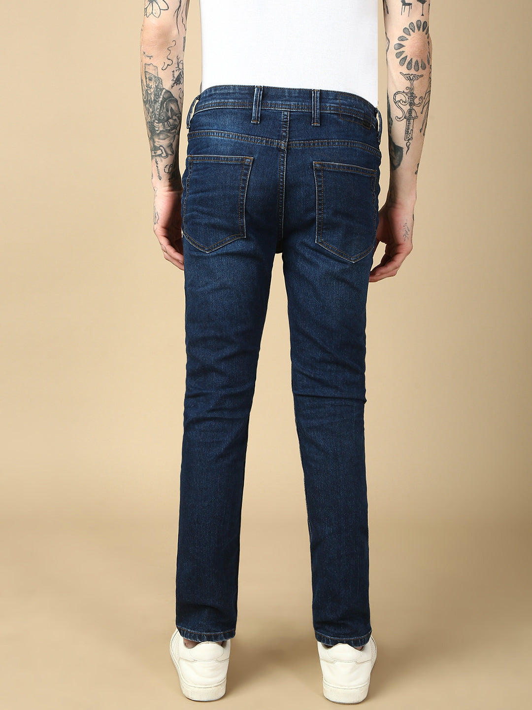 Mild Blue Slim Fit Stretchable Jeans
