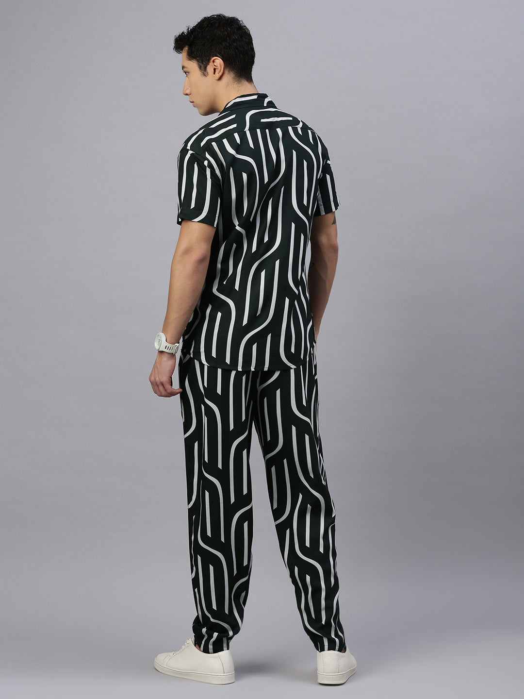 Printed Regular Fit Co-Ords For Men’s