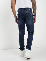 Blue Slim Fit Stretchable Jeans