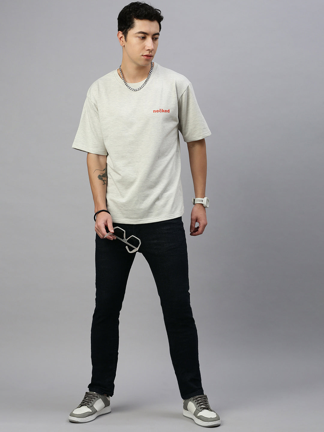 Dark Blue Straight Stretchable Jeans