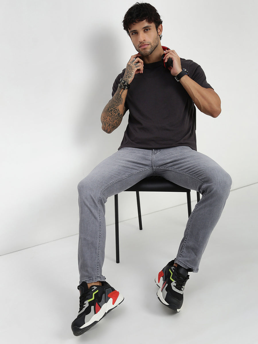 Gray Slim Fit Jeans
