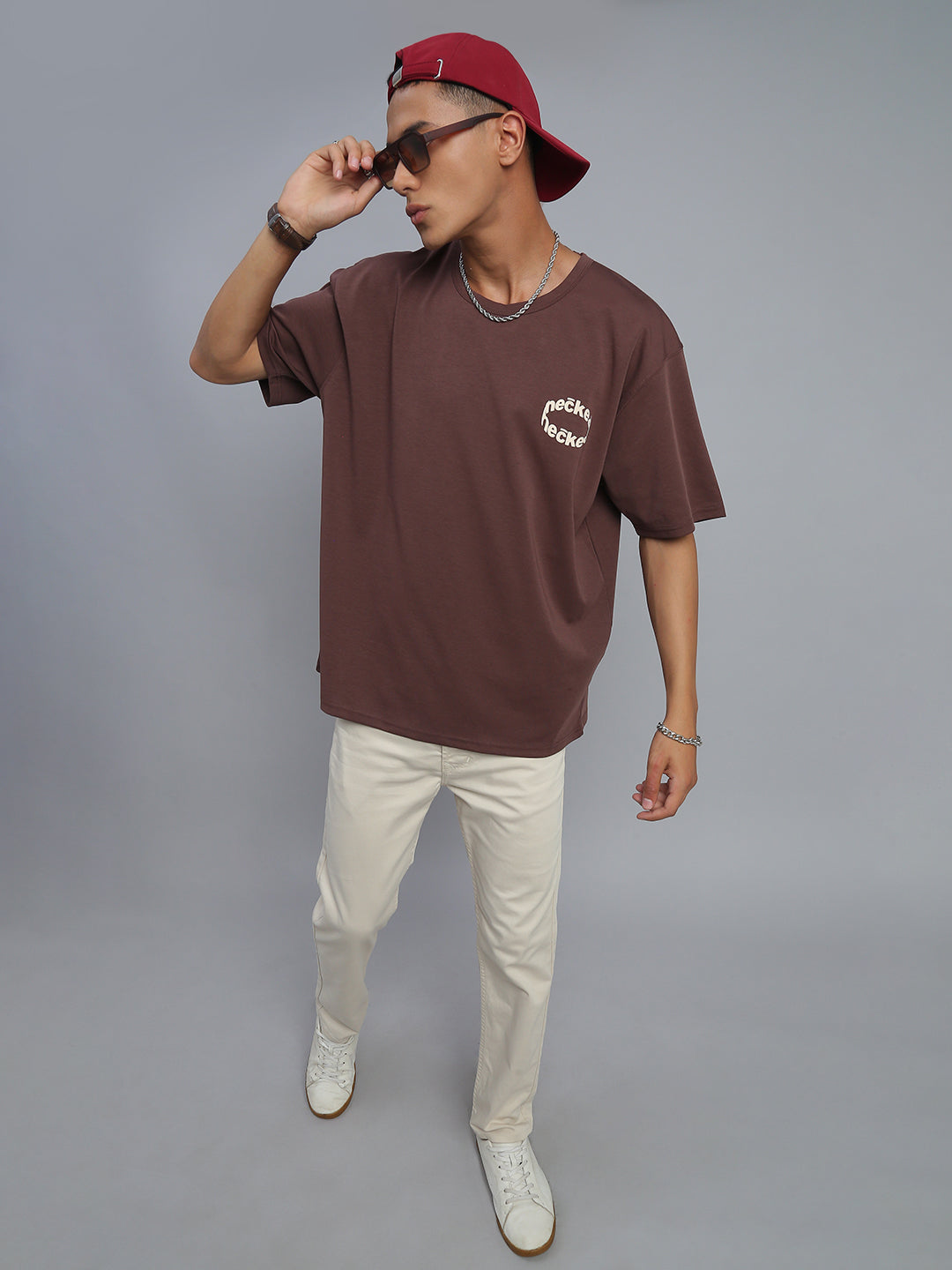 Brown Polo Cotton T-Shirt
