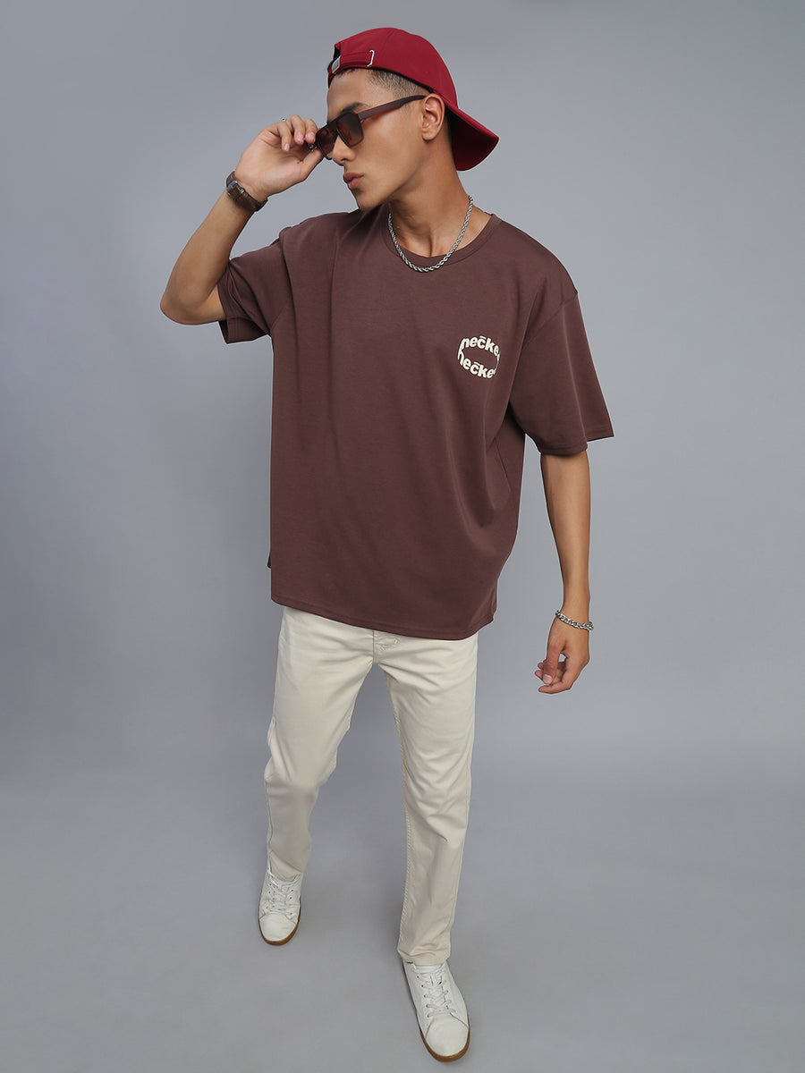 Brown Polo Cotton T-Shirt