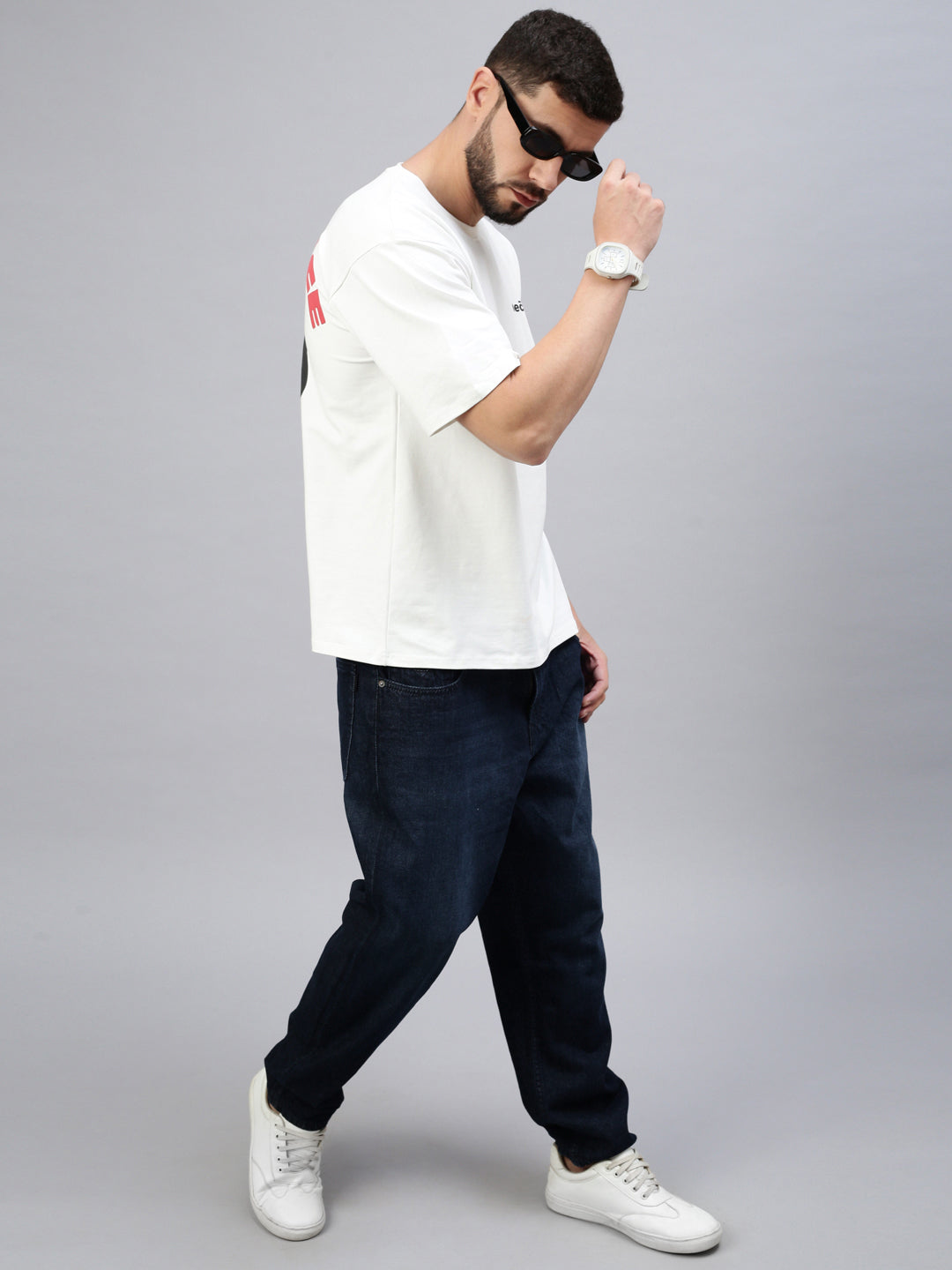 Vintage Blue Baggy Fit Jeans