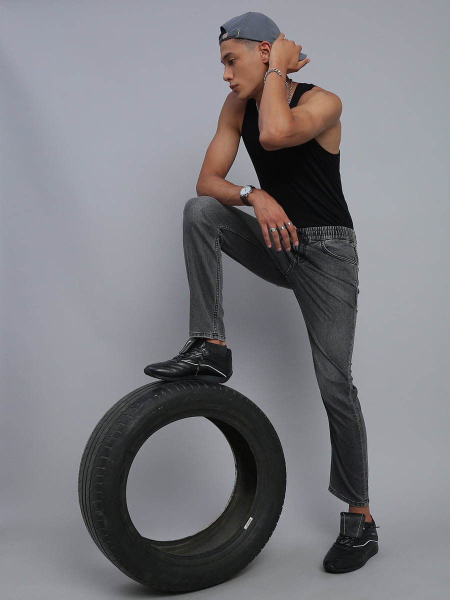 Vintage Blue Relax Fit Stretchable Jeans