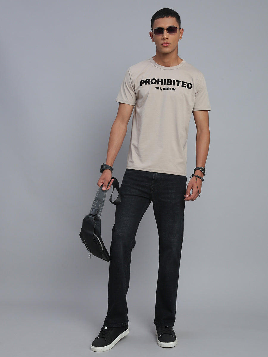 Black Boot Cut Fit Stretchable Jeans
