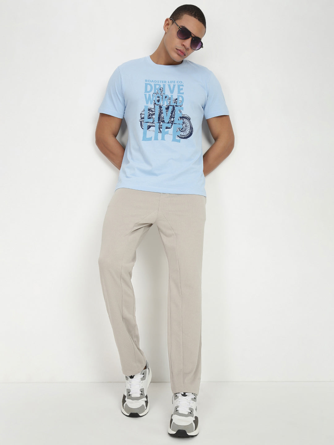 Beige  Relax Fit Cross Pocket  Lower