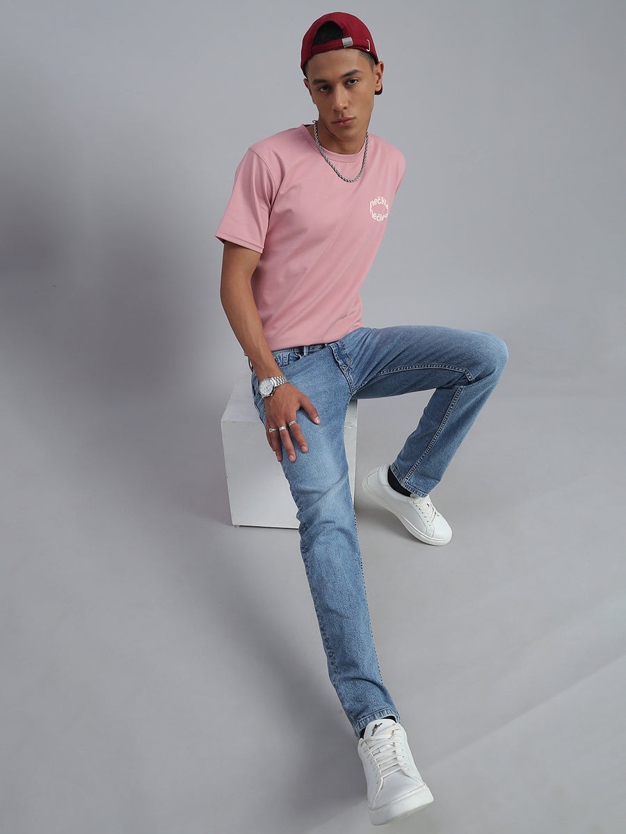 Mild Blue Comfort Slim Fit Stretchable Jeans