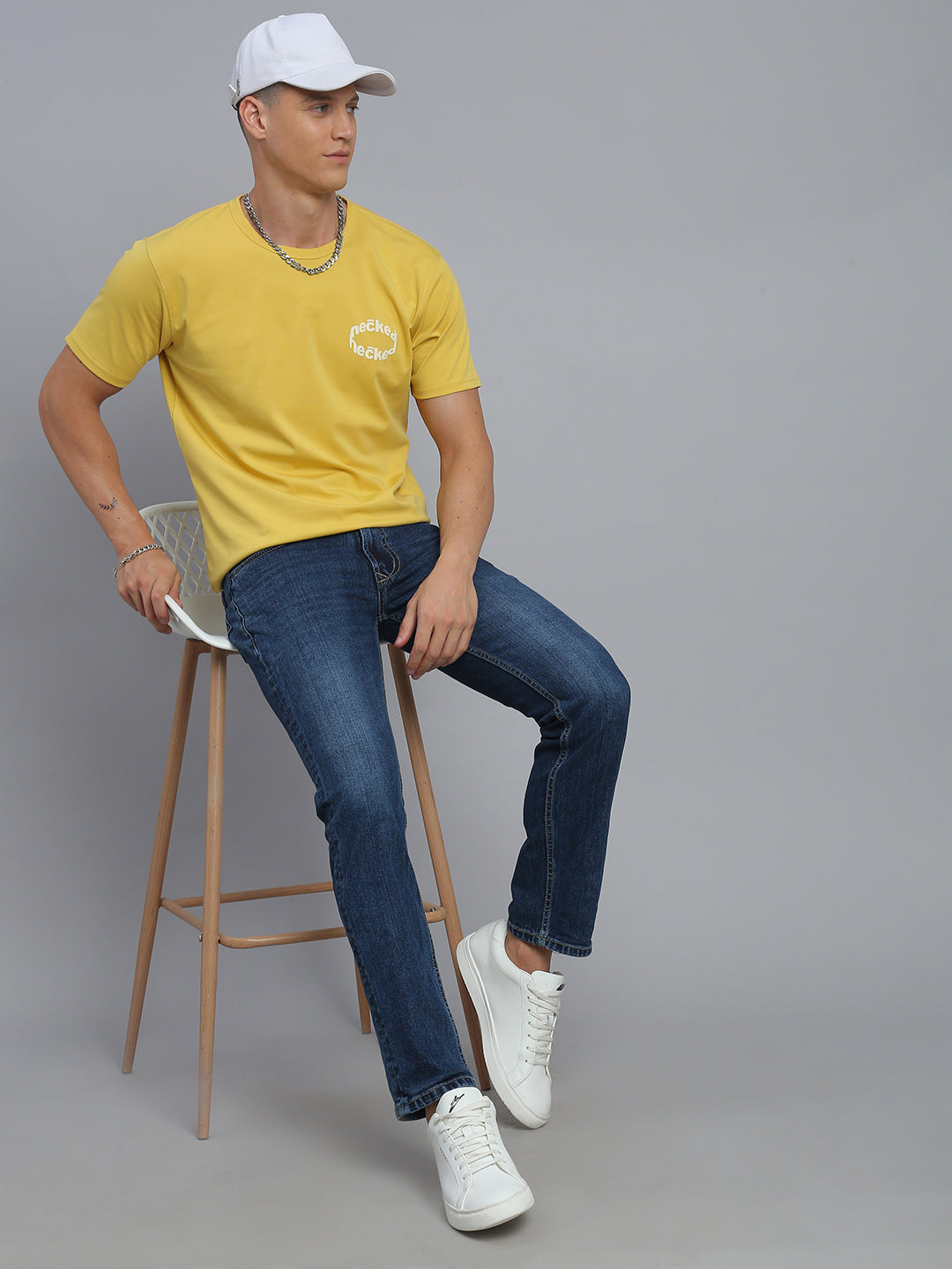 Dark Blue Comfort Slim Fit Stretchable Jeans