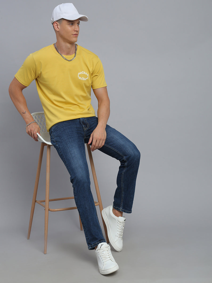 Dark Blue Comfort Slim Fit Stretchable Jeans