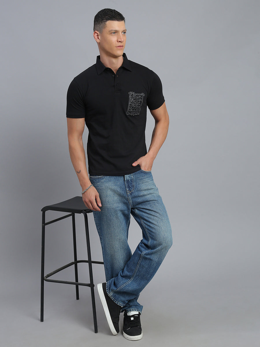 Blue Straight Fit Jeans