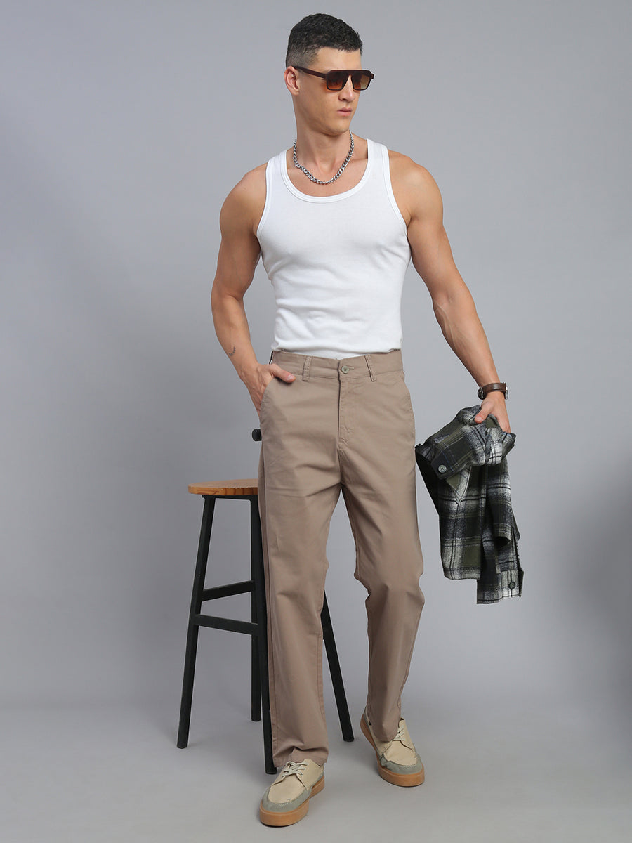 Stone Straight Fit Chinos Paint