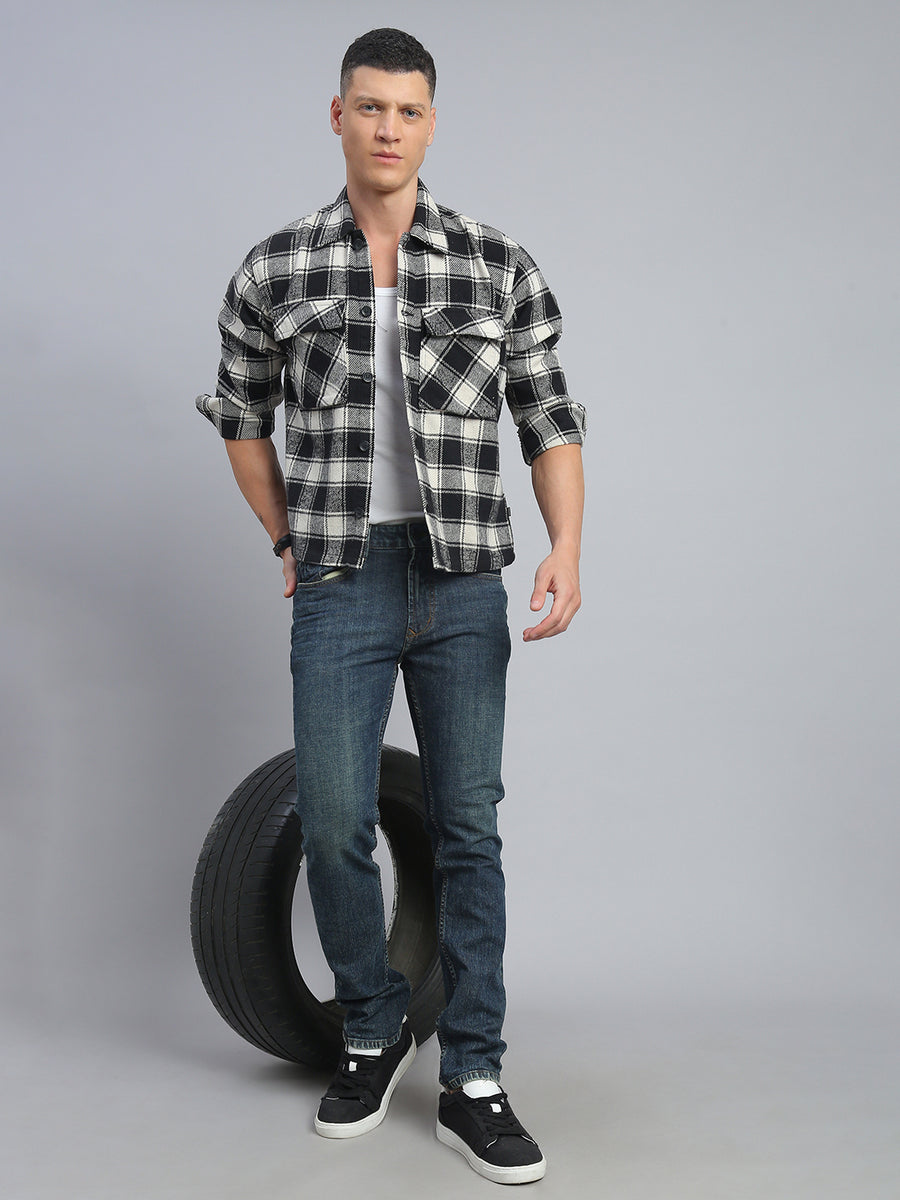 Dark Blue Comfort Slim Fit Stretchable Jeans
