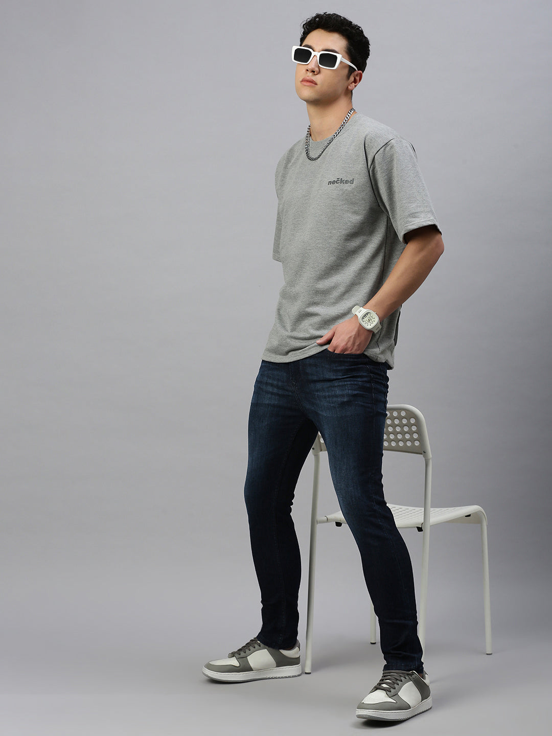 Vintage Blue Skinny Stretchable Jeans