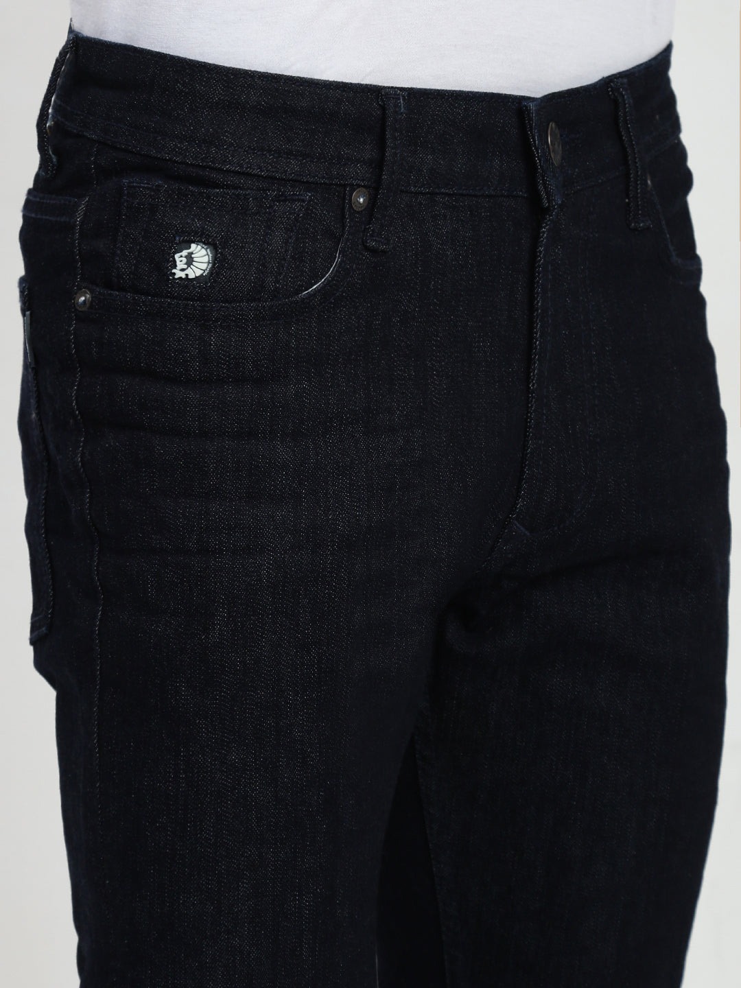 Raw Blue Slim Straight Fit Jeans