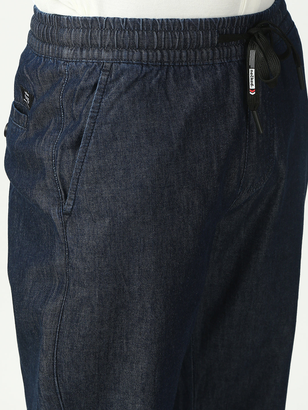 Raw Blue Relax Fit Cross Pocket Cotton Pant