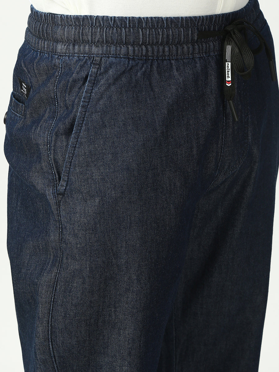 Raw Blue Relax Fit Cross Pocket Cotton Pant