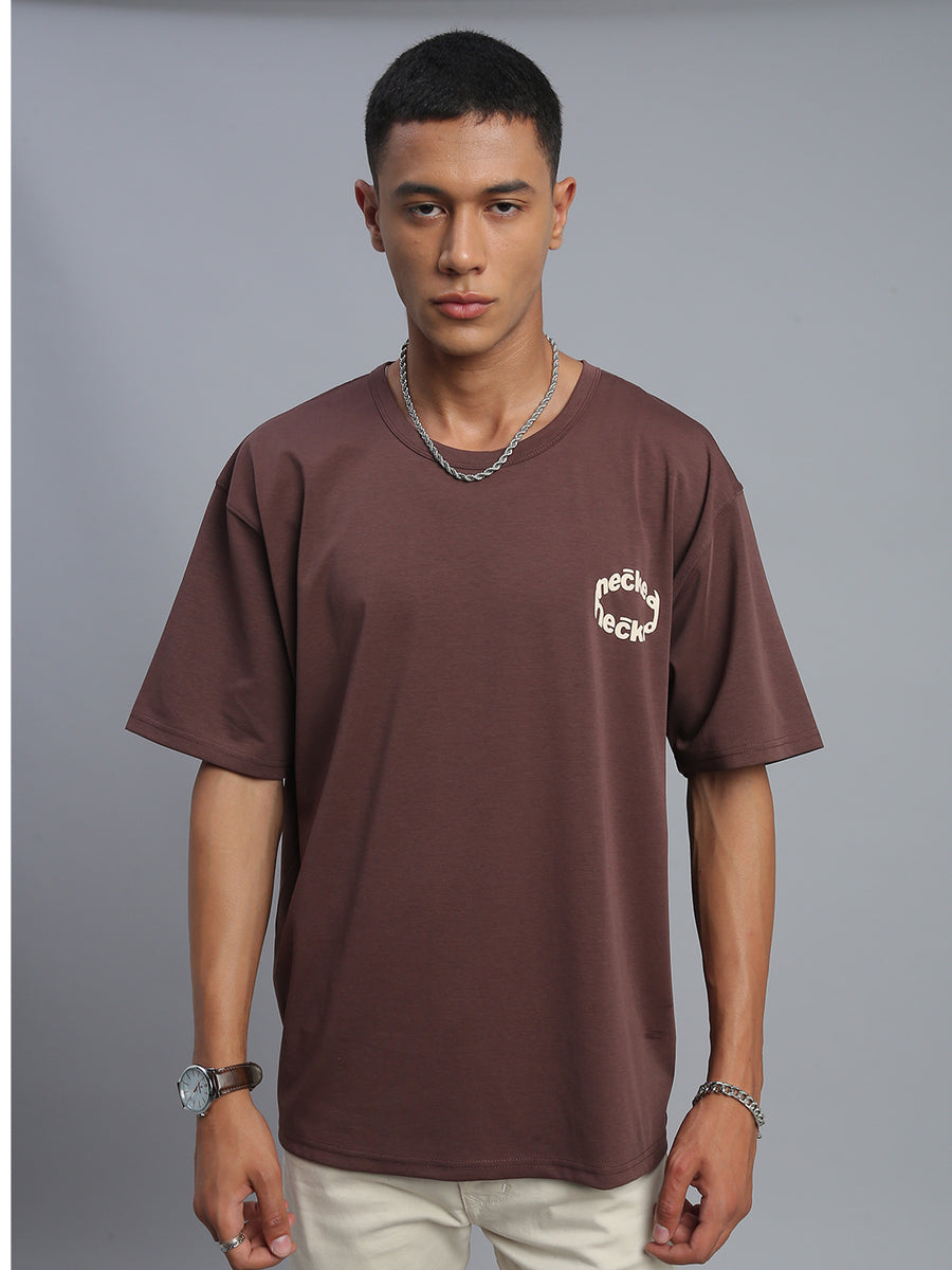 Brown Polo Cotton T-Shirt