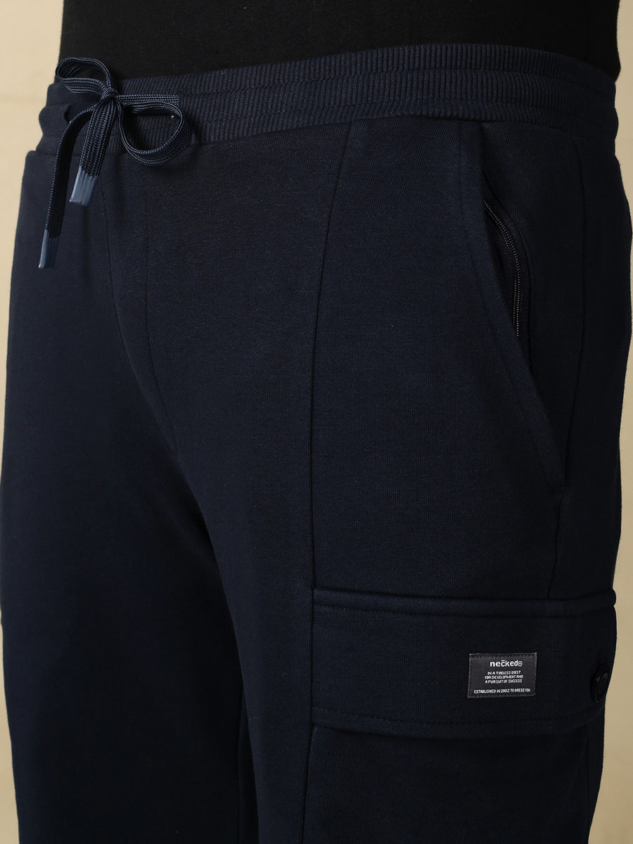 Navy Blue Relax Fit Shorts