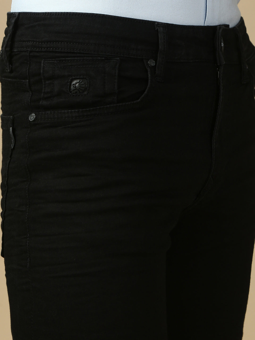 Black Slim Fit Stretchable Jeans