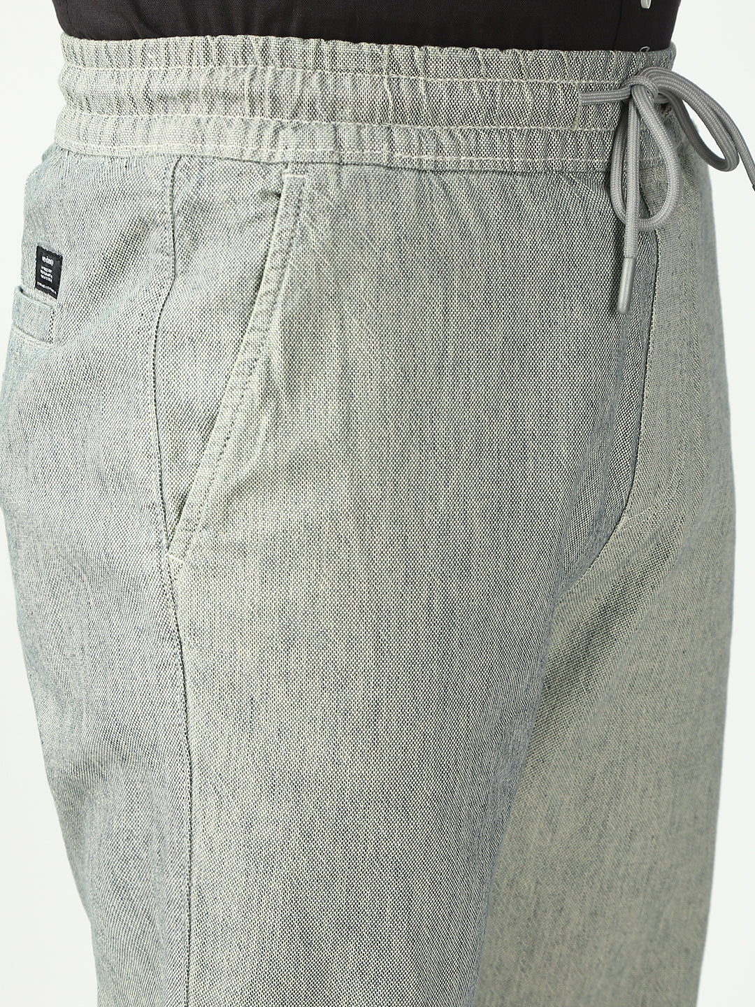 Vintage Gray Relax Fit Cross Pocket Cotton Pant