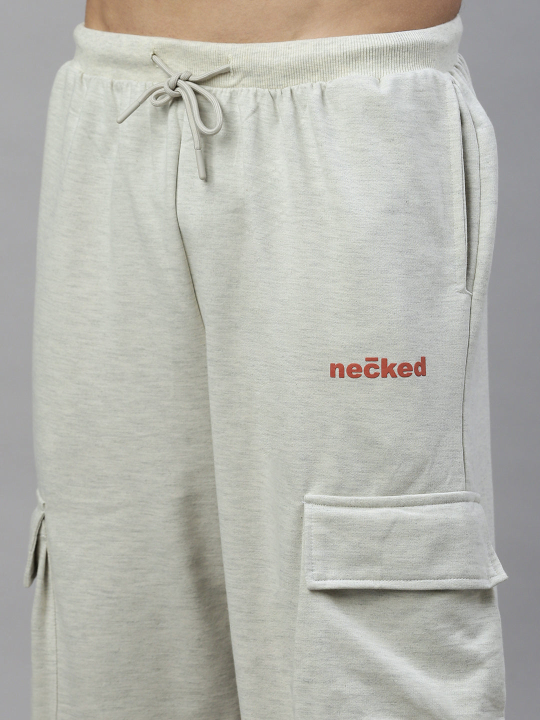 Off White Cotton Oversize Lower