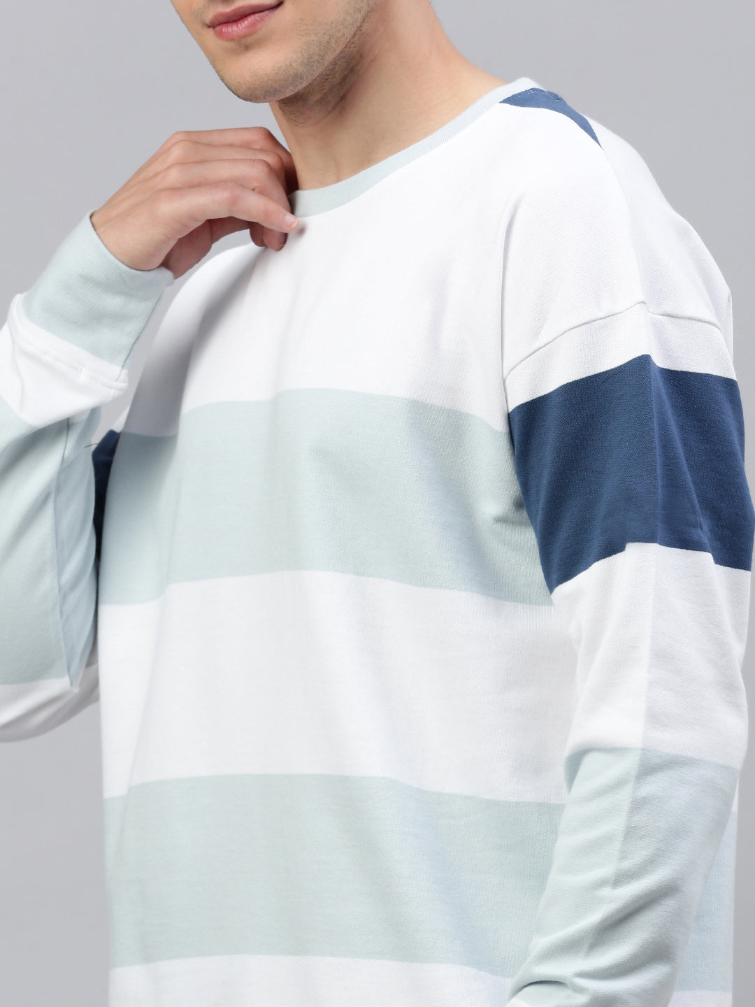 Stripe Sweat Shirt