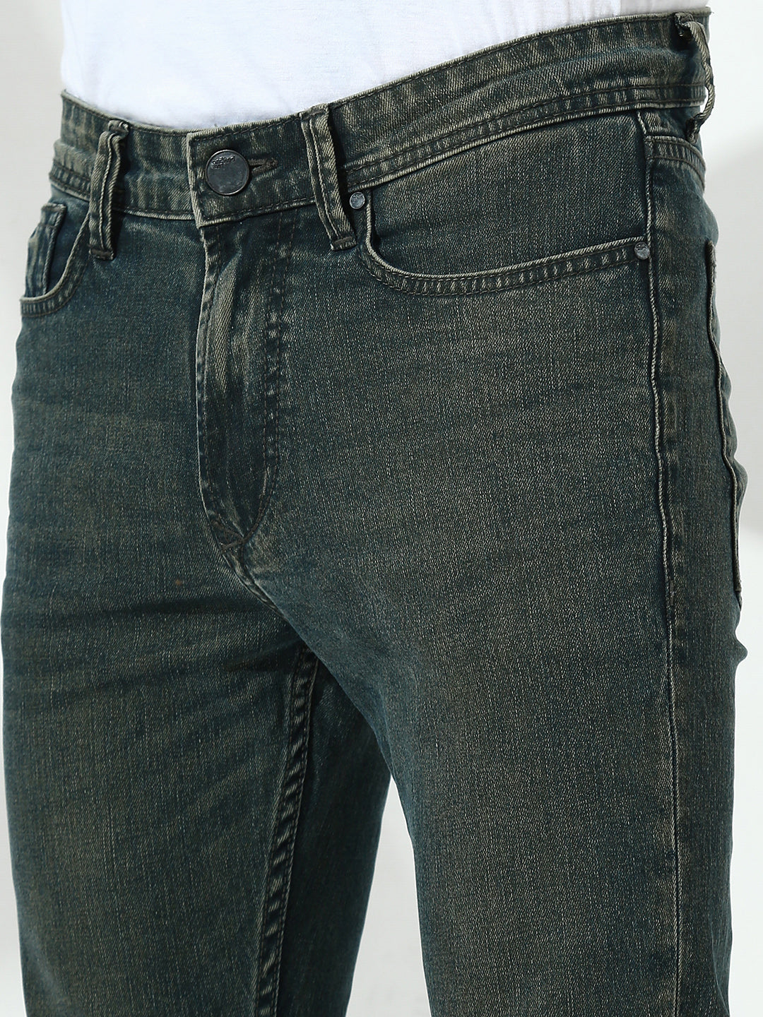 Khakhi / Vintage Slim Fit  Jeans
