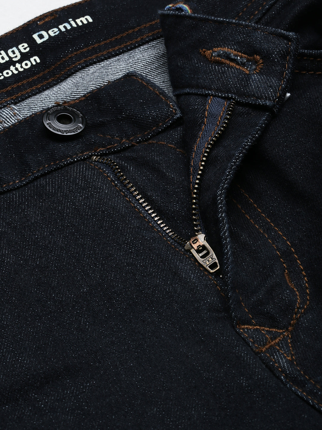Dark Blue Vintage Selvedge Slim Fit Stretchable Jeans