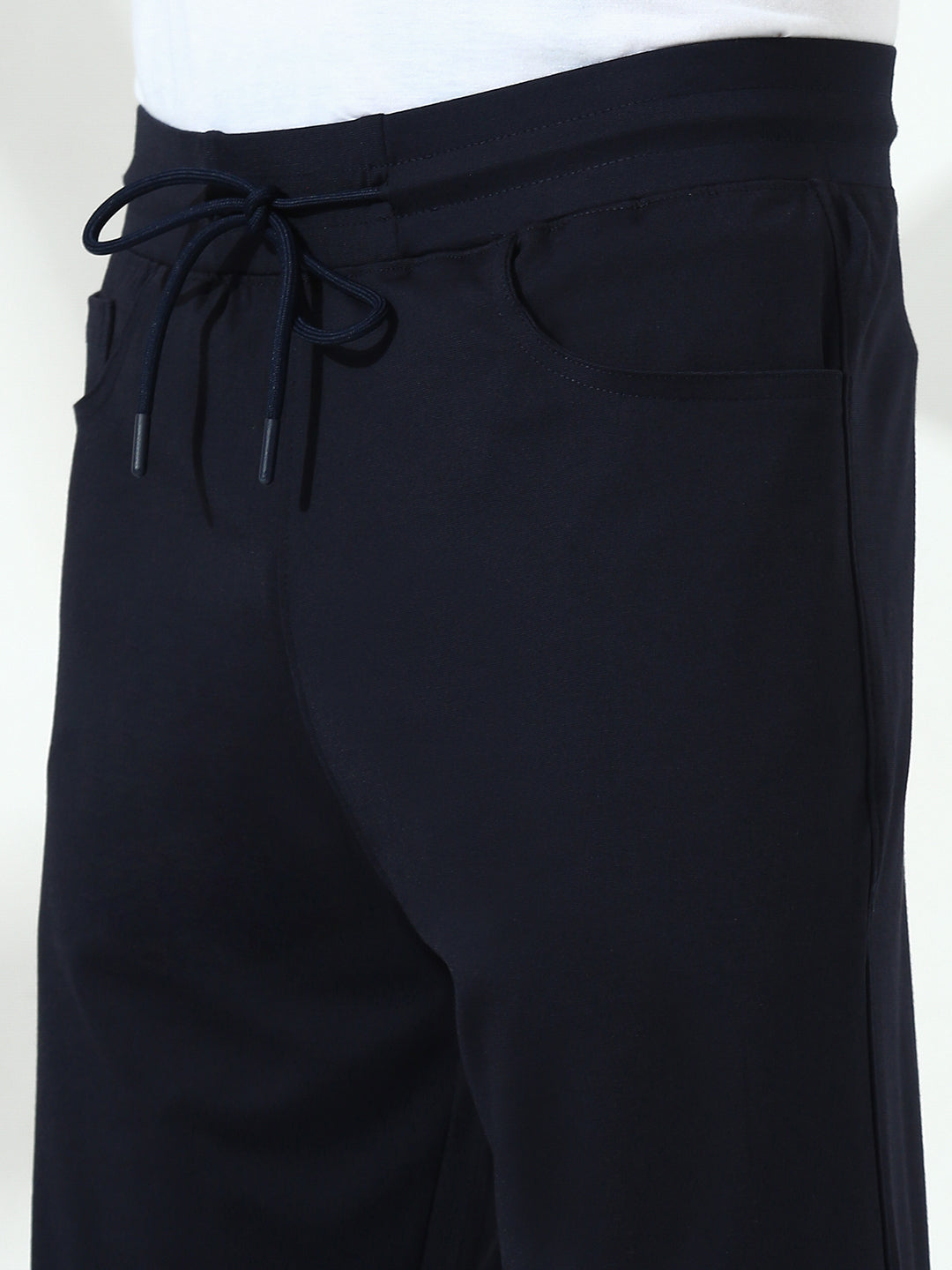 Navy Blue  Relax Fit Track Pant