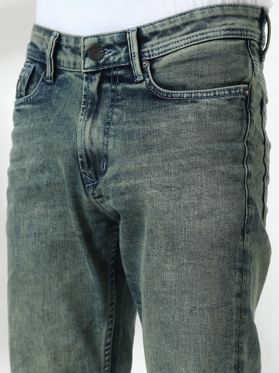 Vintage Light Blue  Slim Fit Stretchable Jeans