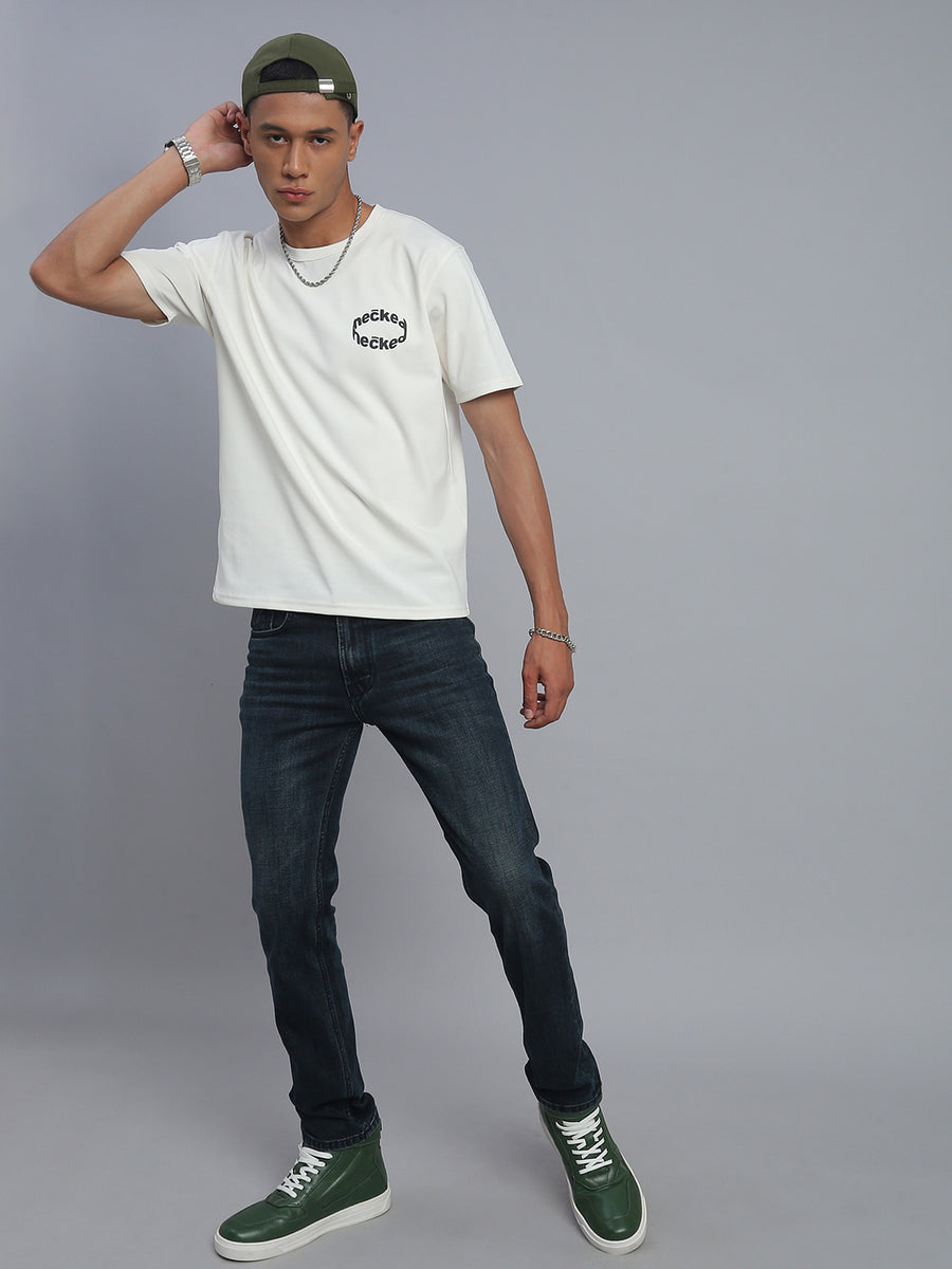 Dark Blue Vintage Comfort Slim Fit Stretchable Jeans