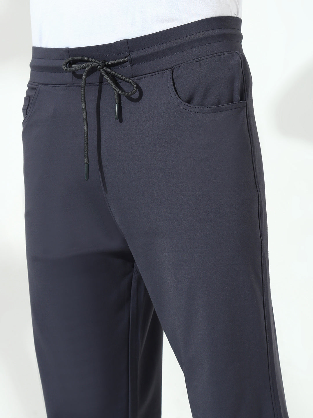Dark Grey Relax Fit Track Pant
