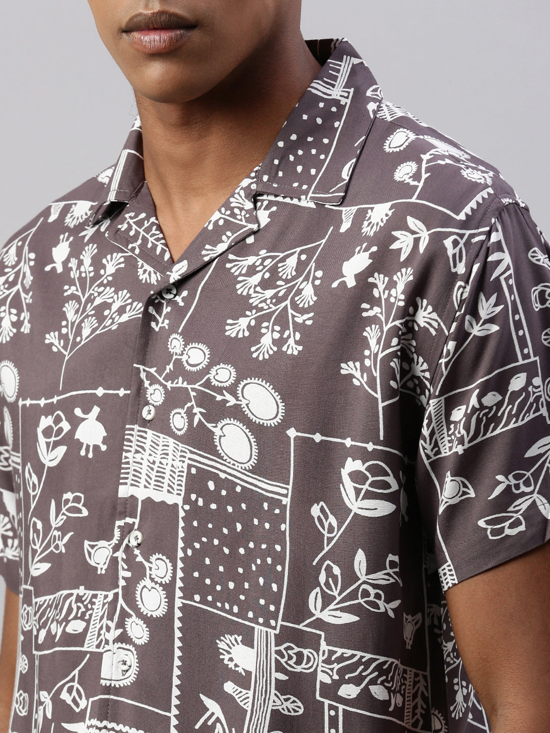 Printed Regular Fit Co-Ords For Men’s