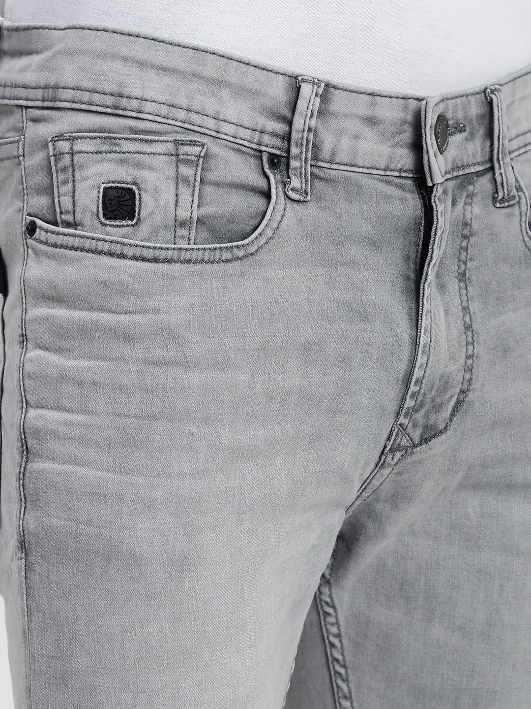 Light Gray  Slim Fit  Jeans