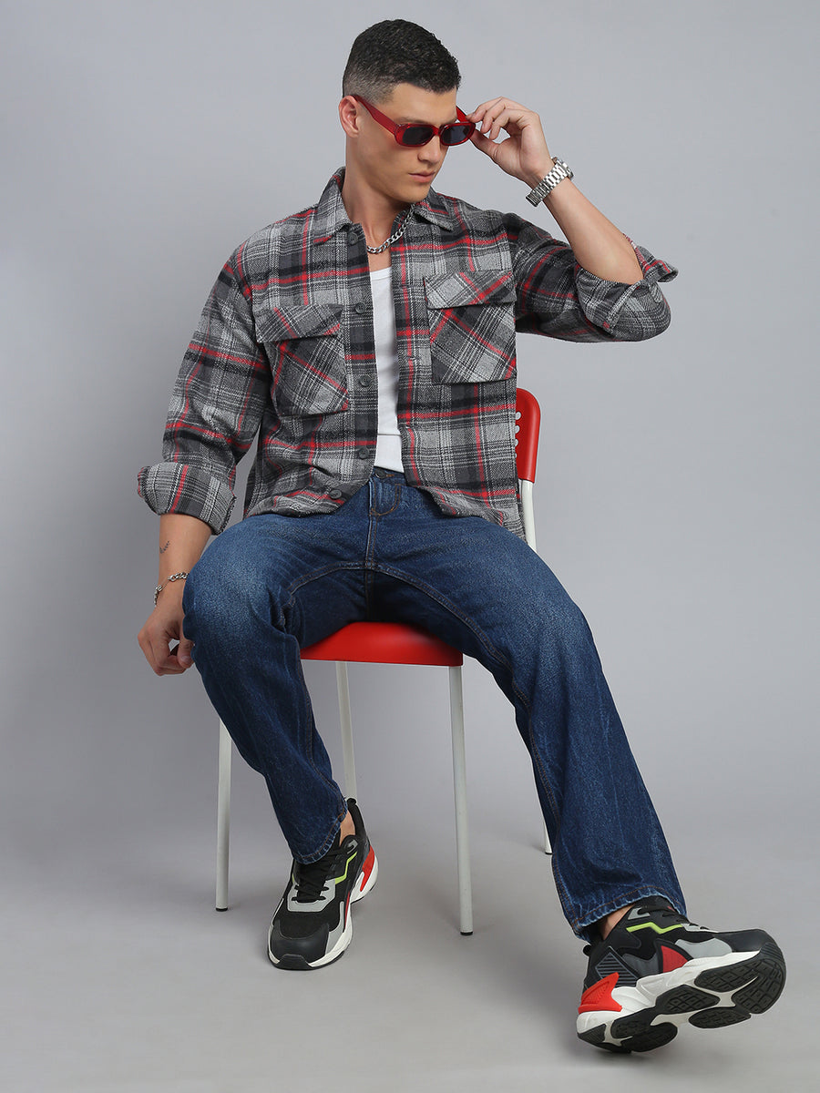 Dark Blue Comfort Fit Jeans