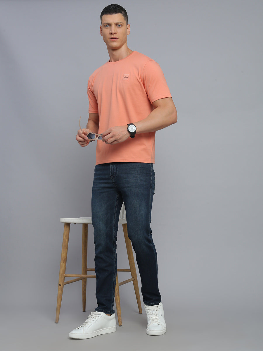 Vintage Blue Relax Fit Stretchable Jeans