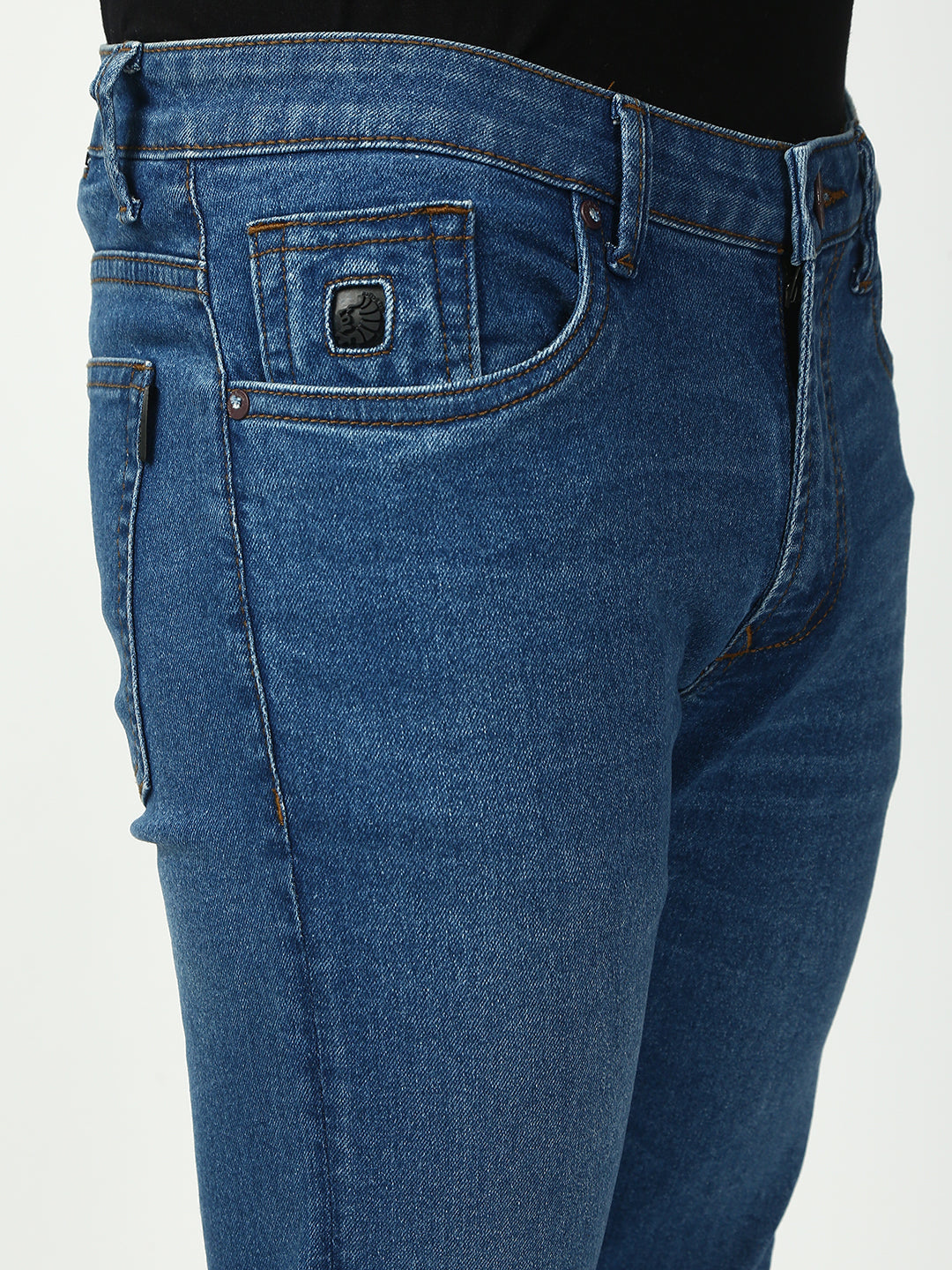 Light Blue Slim Fit Stretchable Jeans
