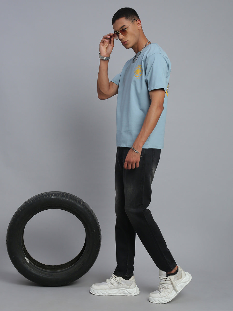 Carbon Black Relax Fit Stretchable Jeans