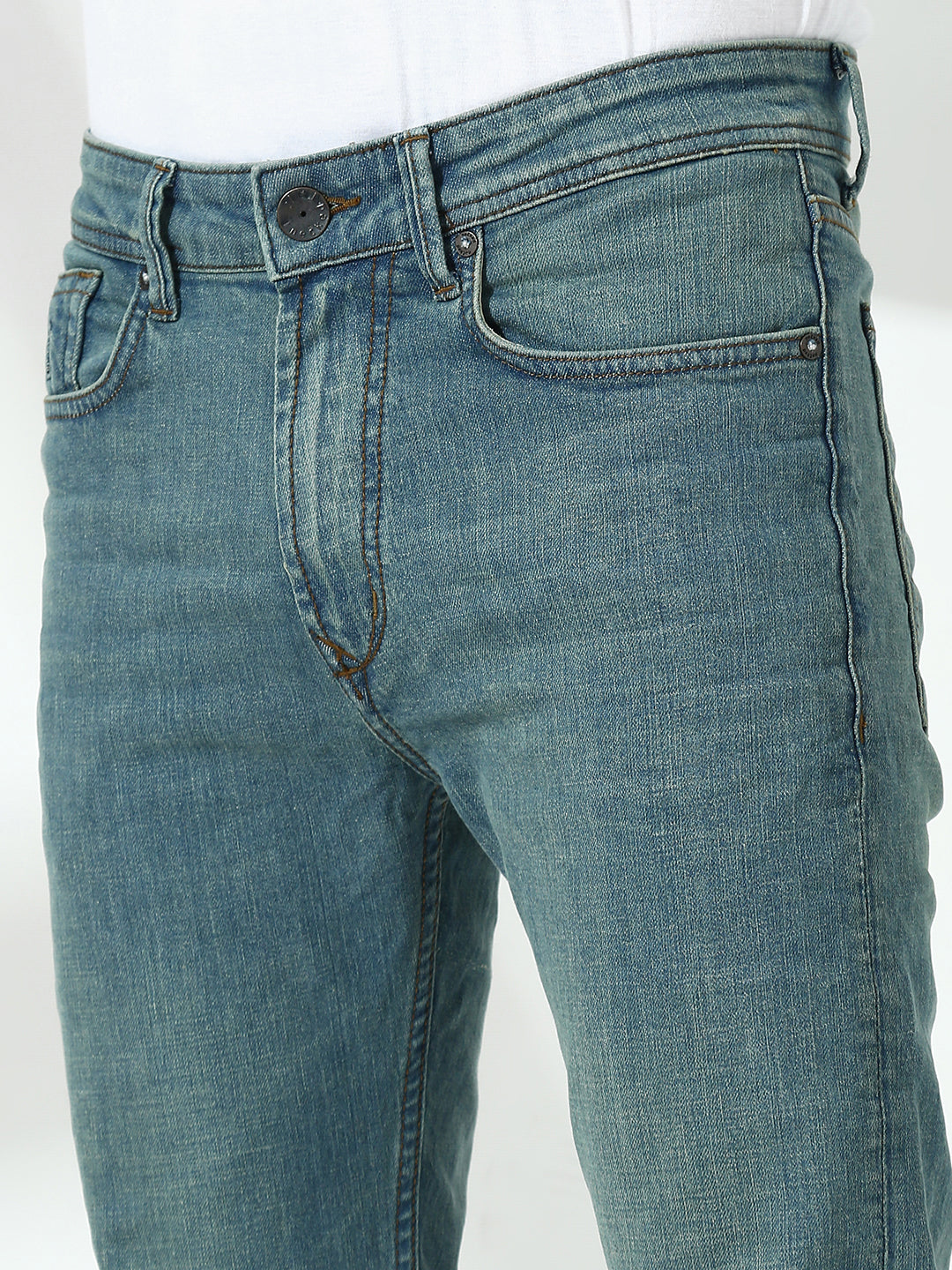 Vintage Blue Comfort slim  Stretchable Jeans