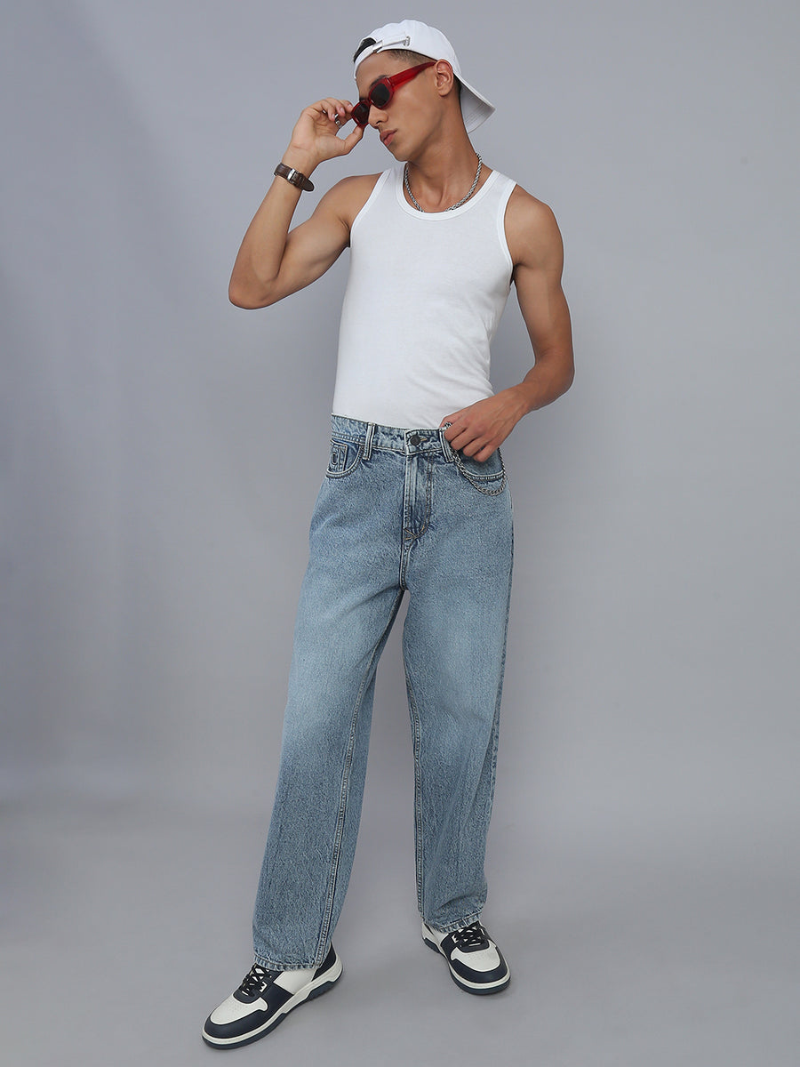 Cloud Blue Ultra Baggy Fit Jeans